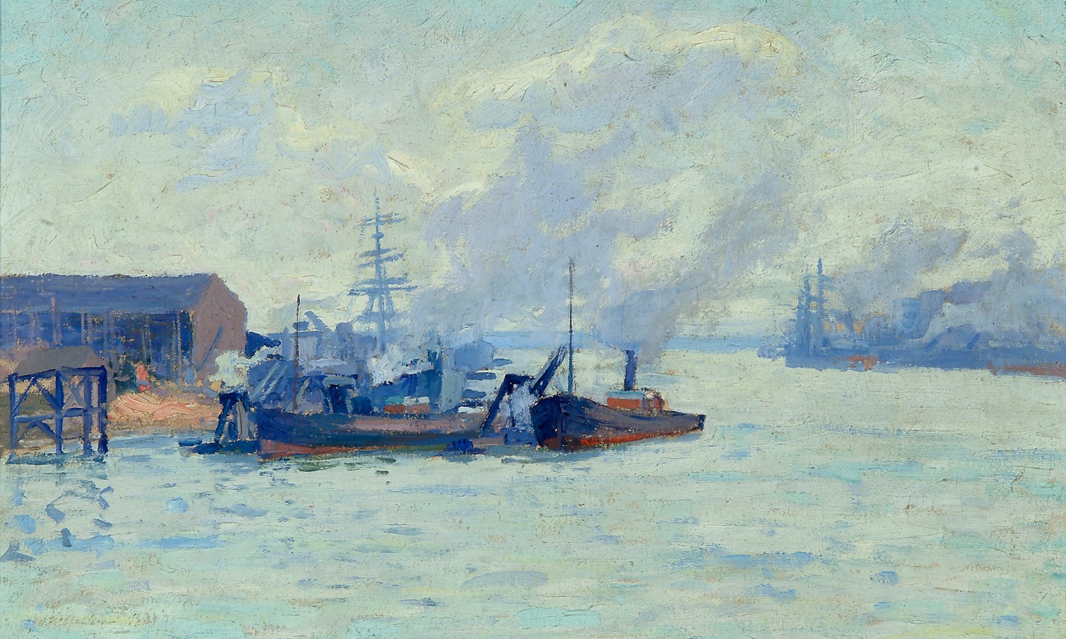 Paul Madeline Remorquers Musee des BeauxArts de Liege La Boverie