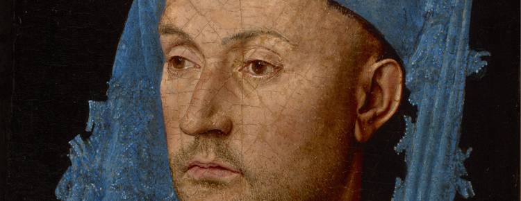 L'Homme au chaperon bleu - Jan van Eyck