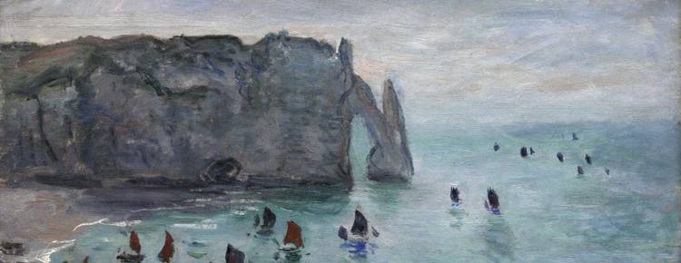 Monet - Etretat, Porte d Aval