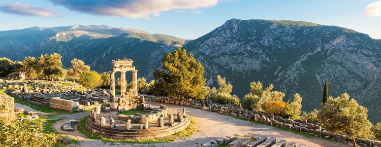 Delphes - Temple d'Athéna Pronaia