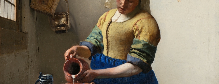 VERMEER, La Laitière